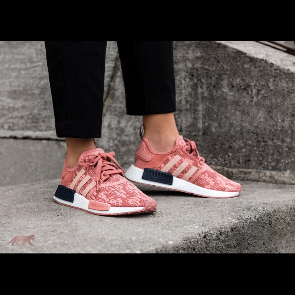 Adidas NMD R1 raw pink trace pink ink shoes